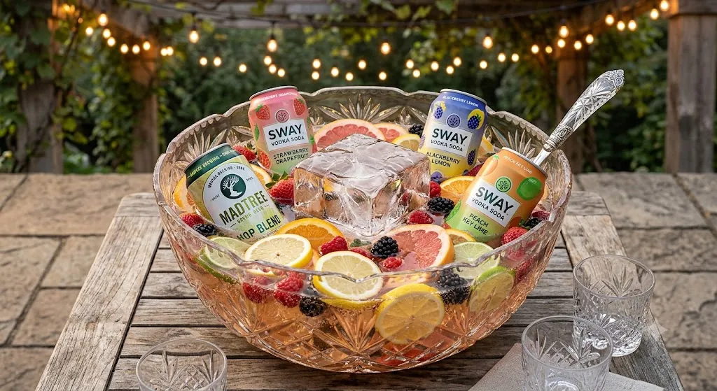Sway Punch Bowl cocktail made with Sway by MadTree